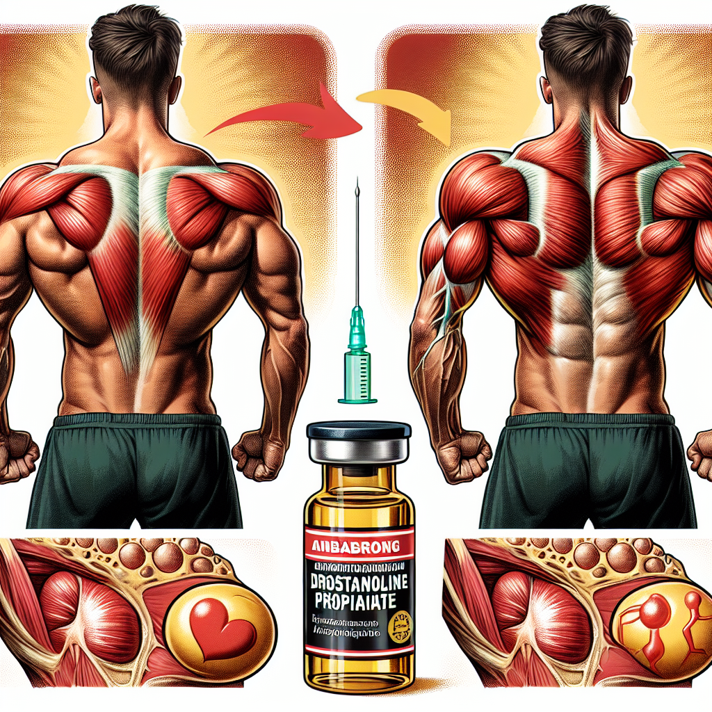 Augmentation de la densité musculaire avec le propionate de drostanolone
