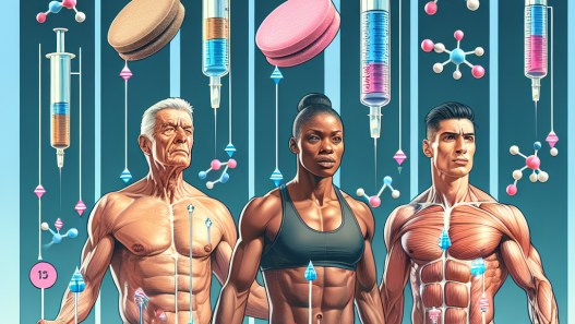 Pharmacocinétique de l'injection de stéroïdes dans différents groupes d'athlètes