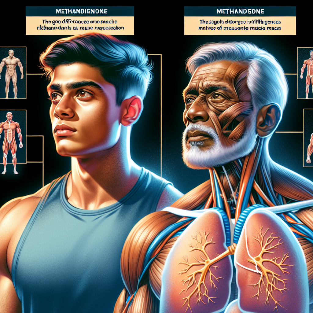 La méthandiénone et son effet sur la régulation de la masse musculaire chez des athlètes d'âges différents