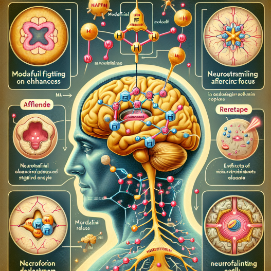 Mécanisme moléculaire de l'action du Modafinil dans le focus