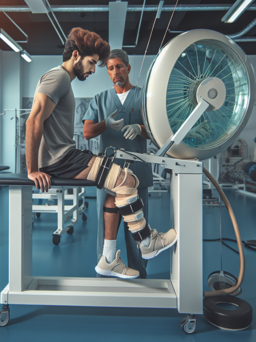 Parabolan dans la rééducation sportive après fractures