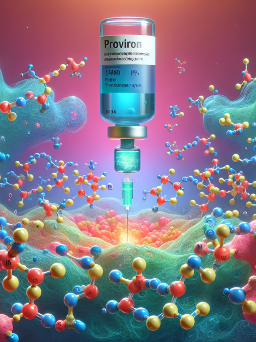 Perfusion de Proviron sur le métabolisme des acides aminés