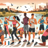 Rôle de la marche pour la perte de poids dans l'amélioration des performances sportives pendant l'entraînement cardio