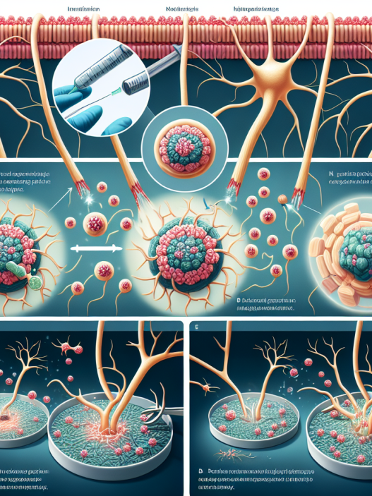 Rôle des peptides dans l'amélioration de la régénération des fibres nerveuses après une blessure