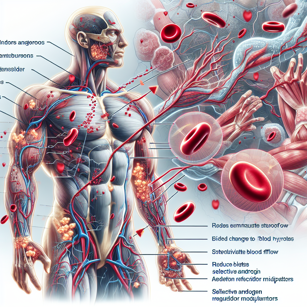 SARMs et leur rôle dans la diminution du flux sanguin et l'hypertrophie musculaire