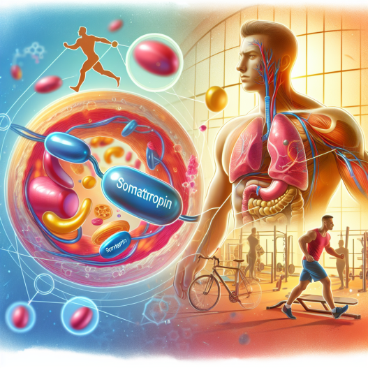 Somatropine et perfusion dans le métabolisme lors d'un entraînement intense
