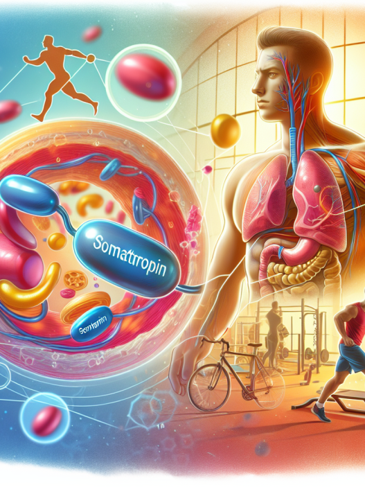 Somatropine et perfusion dans le métabolisme lors d'un entraînement intense