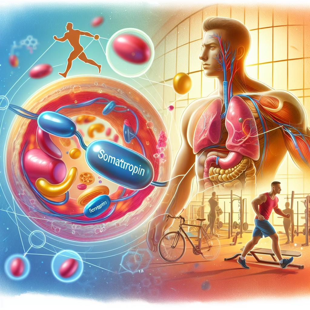 Somatropine et perfusion dans le métabolisme lors d'un entraînement intense