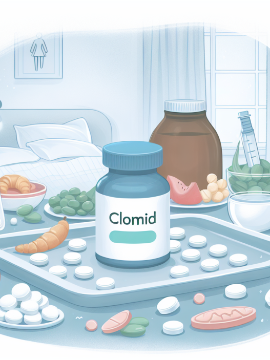 Clomid et modifications de l'appétit pendant la récupération