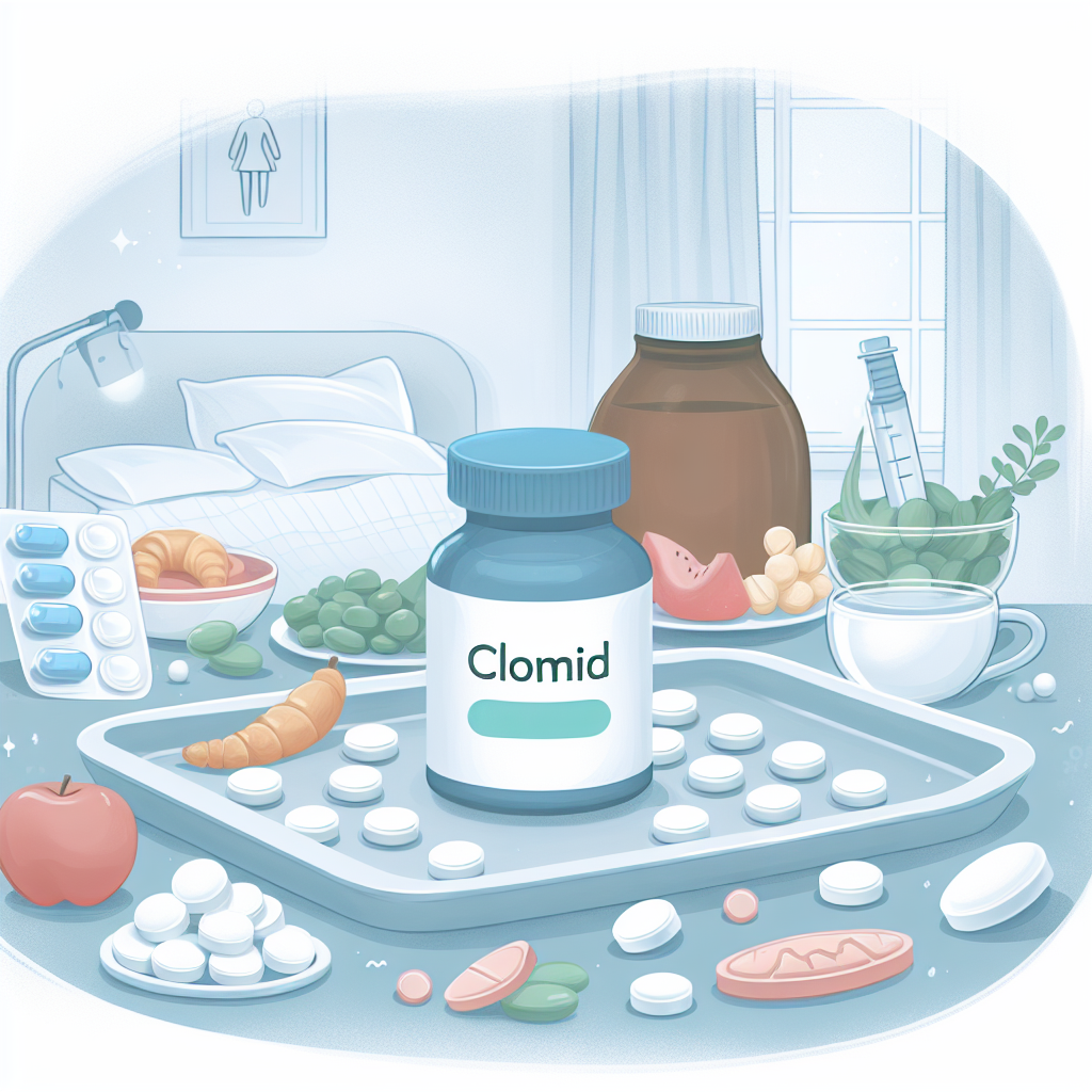 Clomid et modifications de l'appétit pendant la récupération