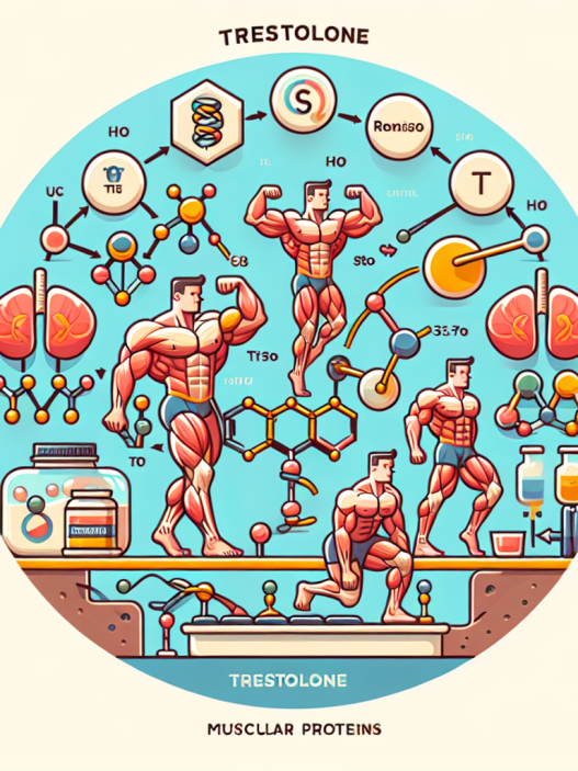 Comment la Trestolone régule la synthèse des protéines musculaires