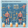 Effet de la DHEA sur les taux de glycogène musculaire après l'effort