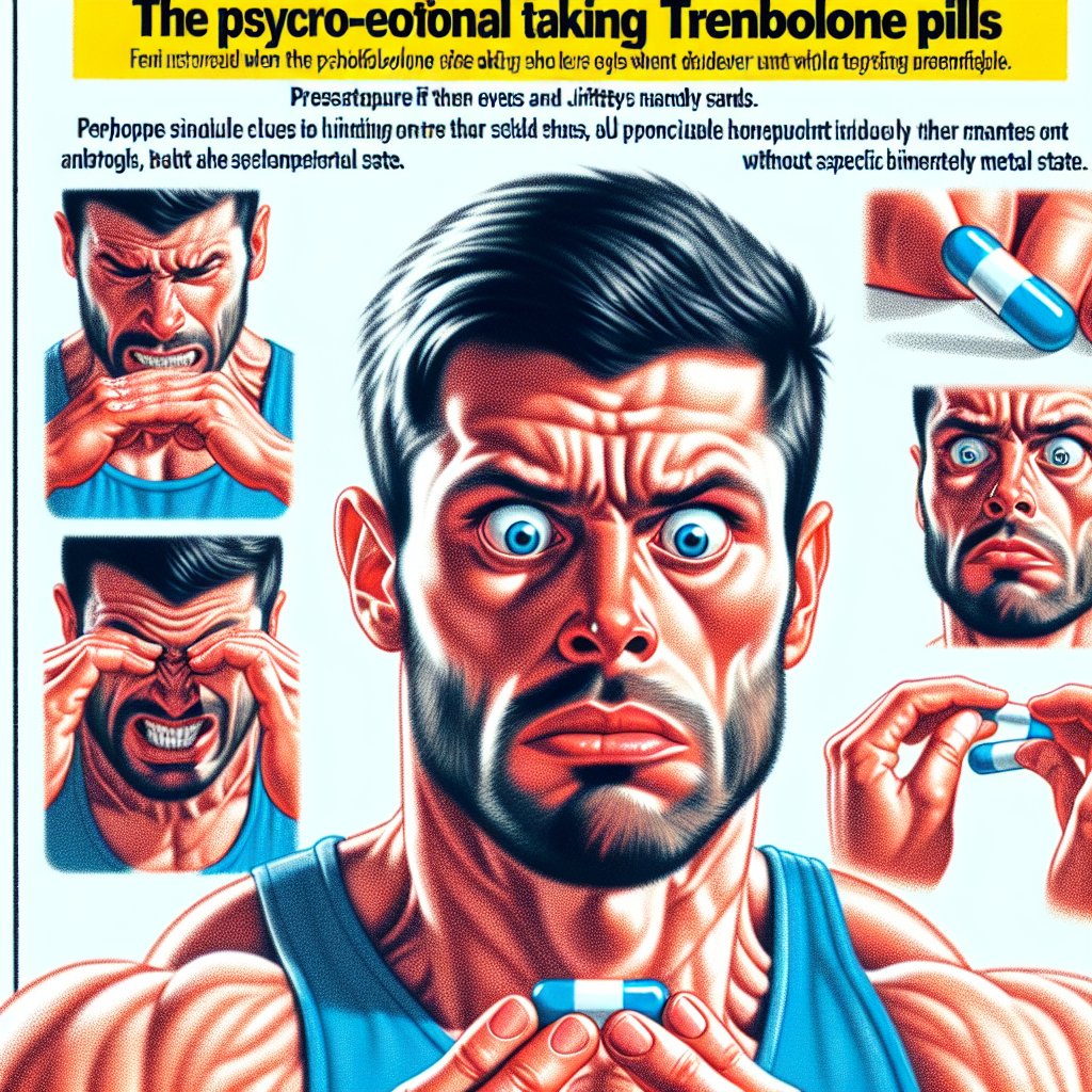 État psycho-émotionnel lors de la prise de comprimés de trenbolone