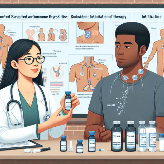 LT4 sodium en cas de suspicion de thyroïdite auto-immune : début du traitement