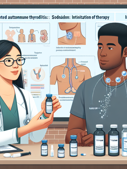 LT4 sodium en cas de suspicion de thyroïdite auto-immune : début du traitement