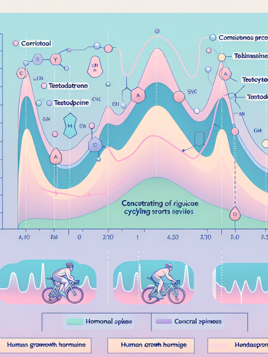 Modifications du profil hormonal dans les sports cycliques