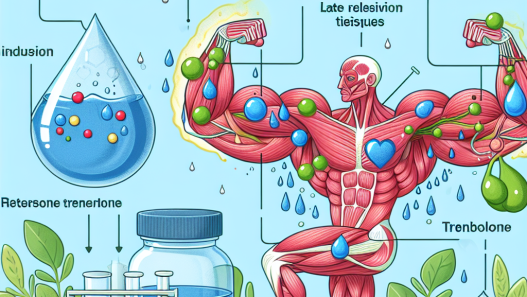 Rétention d'eau dans les tissus sous l'influence du mélange de trenbolone