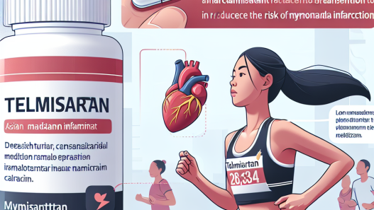 Utilisation du telmisartan pour réduire le risque d'infarctus du myocarde chez les athlètes professionnels