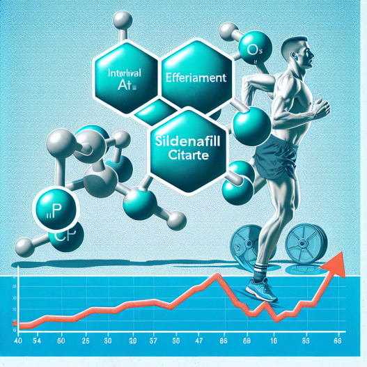 Citrate de sildénafil et amélioration de l'efficacité de l'entraînement fractionné