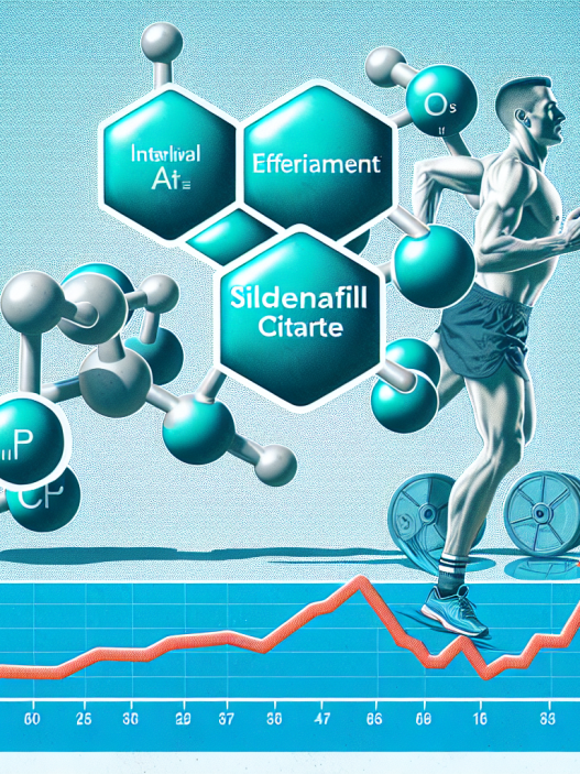 Citrate de sildénafil et amélioration de l'efficacité de l'entraînement fractionné