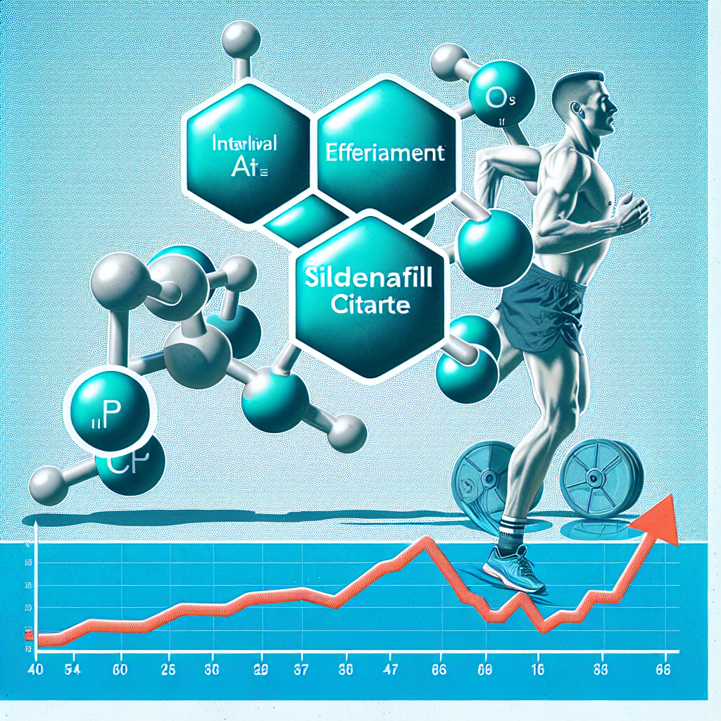 Citrate de sildénafil et amélioration de l'efficacité de l'entraînement fractionné