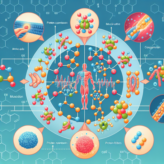 Effet des cures de peptides sur la synthèse protéique musculaire