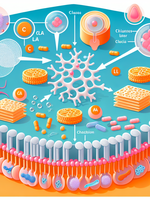 Effet du CLA sur les modifications de la composition des membranes cellulaires