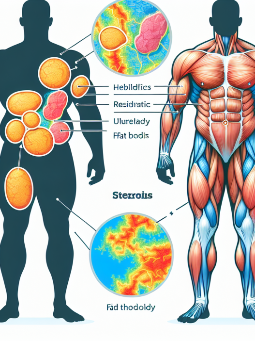 Influence des stéroïdes sur la répartition régionale de la graisse