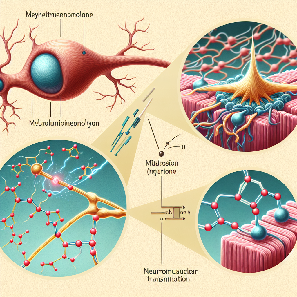 La méthyltrenbolone et son effet sur la transmission neuromusculaire