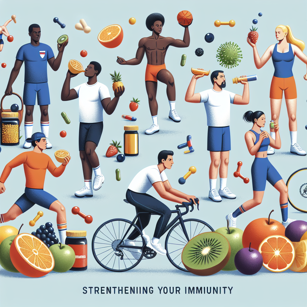 Soutenir l'immunité des sportifs Vitamines