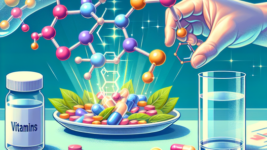 Vitamines lors de la prise de composés peptidiques