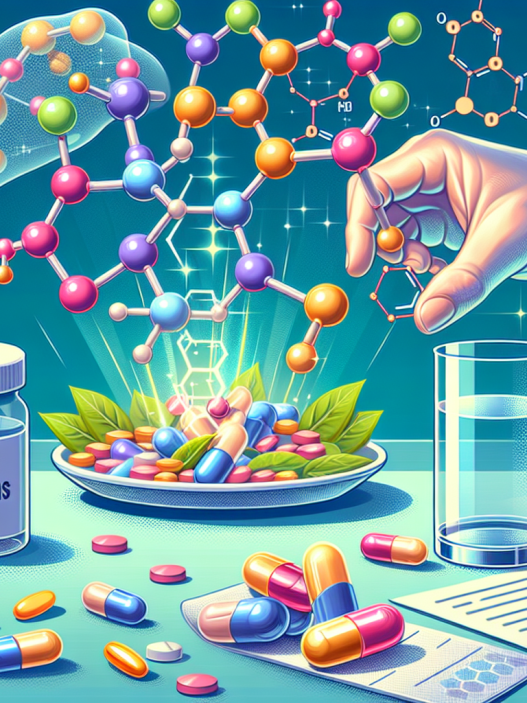 Vitamines lors de la prise de composés peptidiques